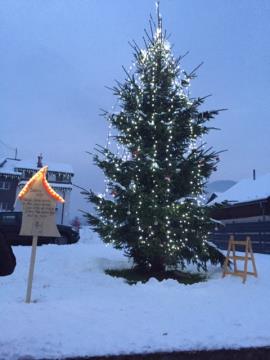 Božično  drevo želja 